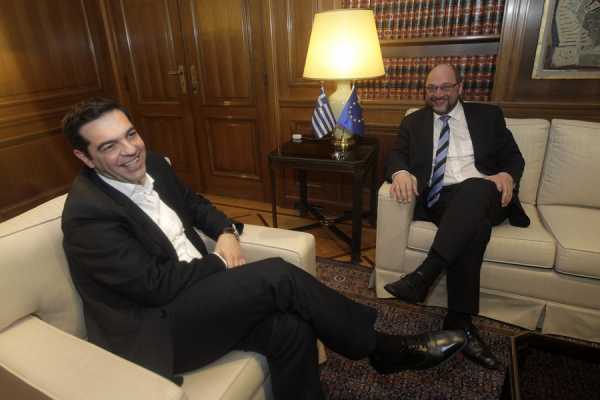 Διαπραγμάτευση, προσφυγικό, κυπριακό, στην άτυπη συνάντηση Τσίπρα - Σούλτς