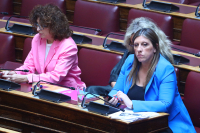 Άγριο επεισόδιο Ζωής - Λαμπρούλη στην Βουλή: Στην Επιτροπή Δεοντολογίας η πρόεδρος της Πλεύσης