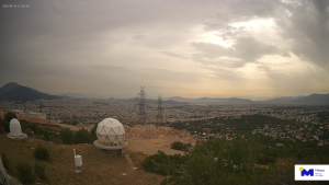 Η αφρικανική σκόνη σκέπασε την Αθήνα - Εικόνα από το Αστεροσκοπείο Αθηνών