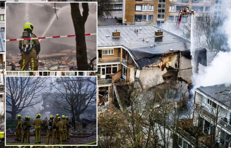 Έκρηξη σε πολυκατοικία στη Χάγη - Φόβοι για πολλούς εγκλωβισμένους