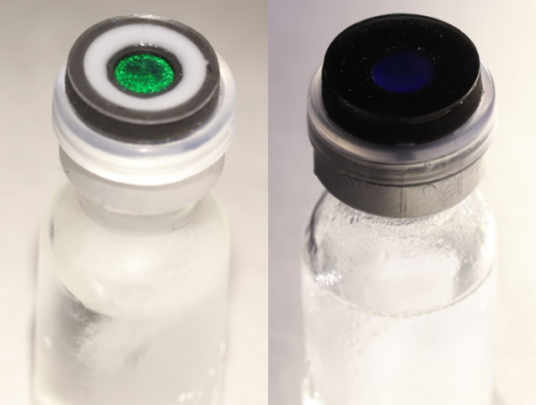 Καπάκι αλλάζει χρώμα όταν τα φάρμακα ζεσταίνονται πολύ