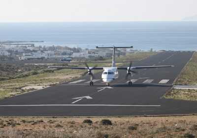 Σε λειτουργία το νέο αεροδρόμιο της Πάρου