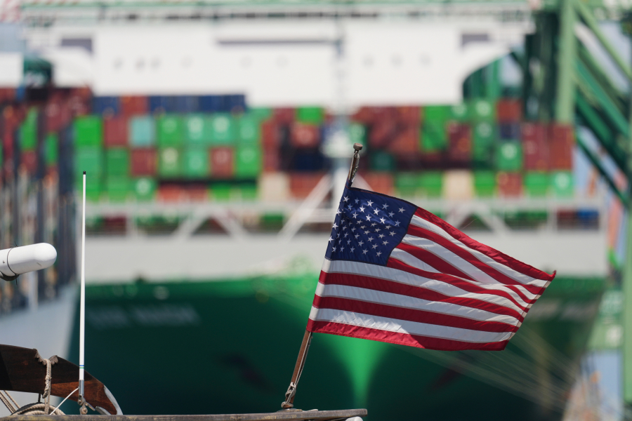 AP Photo/Damian Dovarganes