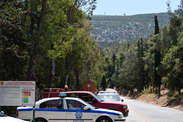 Υμηττός: Απαγόρευση κυκλοφορίας το Σάββατο 28 Ιουνίου για τον κίνδυνο φωτιάς