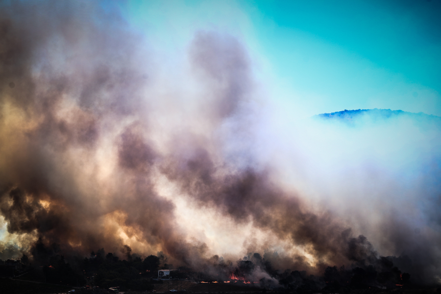 Πολύ υψηλός κίνδυνος πυρκαγιάς το Σάββατο σε Αττική και Νότια Εύβοια