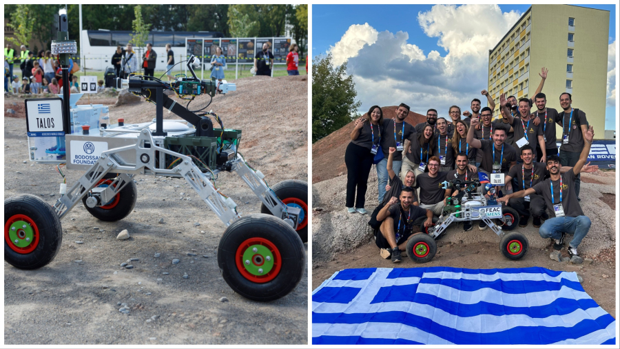 Γίνονται και τα ευχάριστα: Βραβείο στους Έλληνες που κατασκεύασαν ένα ρομποτικό όχημα για τον Άρη