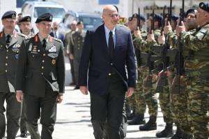Ο Δένδιας στην εκδήλωση προς τιμήν των πεσόντων Ελλήνων μουσουλμάνων του Β'ΠΠ