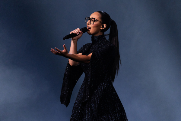 Eurovision 2025: Η Κλαυδία χορεύει ξέφρενα μετά την εμφάνιση της στον Τελικό (Βίντεο)