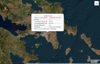 Νέος σεισμός τώρα αισθητός στην Αττική