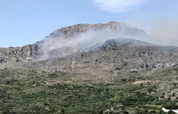 Μεγάλη φωτιά στην Ιεράπετρα: «Είναι εμπρησμός» λένε κάτοικοι