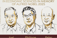 Στους Mokyr, Aghion και Howitt το Νόμπελ Οικονομίας