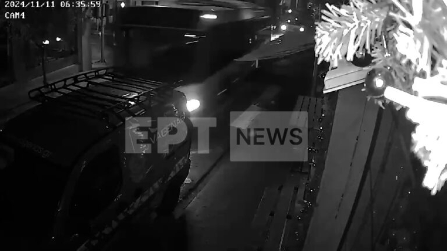 Βίντεο ντοκουμέντο από τη σύγκρουση λεωφορείου με ΙΧ στη Νίκαια