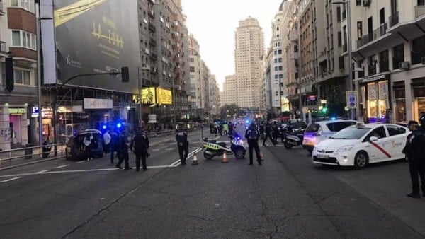 Συναγερμός στη Μαδρίτη: Εκκενώθηκε λεωφόρος λόγω ύποπτου οχήματος