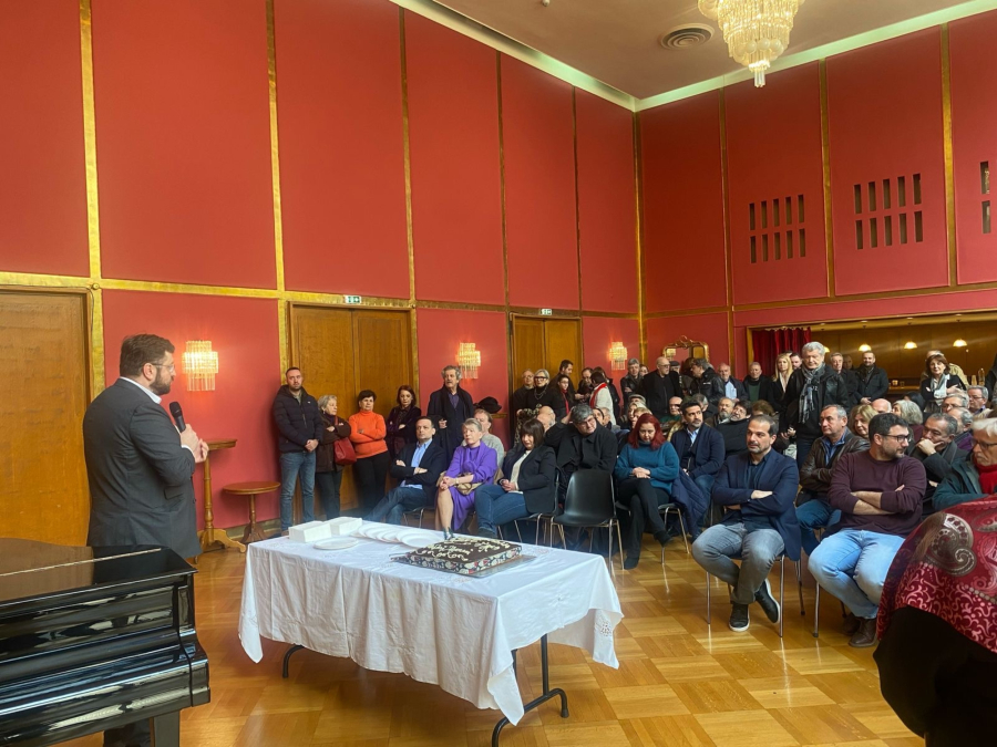 Τους ένωσε ο Ζαχαριάδης - Παρών και ο Δούκας στην πίτα της «Ανοιχτής Πόλης»