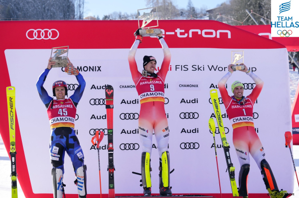 Πρώτο μετάλλιο για την Ελλάδα σε παγκόσμιο πρωτάθλημα σκι - «Ασημένιος» ο Αλέξανδρος Ιωάννης Γκίννης