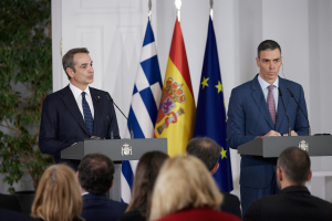 Συνάντηση Μητσοτάκη - Σάντσεθ: «Η αξιοπιστία των χωρών του Νότου είναι αυξημένη»