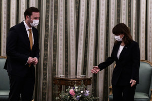 ΠτΔ σε ΥΠΕΞ Βόρειας Μακεδονίας: Κρίσιμη η πλήρης και συνεπής εφαρμογή της Συμφωνίας των Πρεσπών