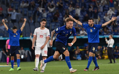 Ιταλία – Ελβετία 3-0: Από τριάρα σε τριάρα με τρομερο Λοκατέλι
