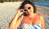 Δανάη Μπάρκα: «Φέτος το καλοκαίρι είναι διαφορετικό» - Νέες φωτογραφίες από τις διακοπές της