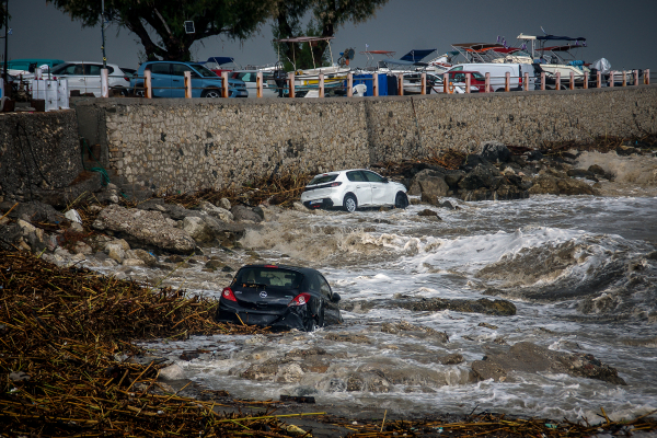 Deadly Storm Batters Greek Islands, Leaving One Dead and Widespread Damage
