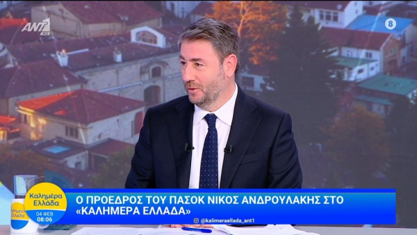 Ανδρουλάκης: Ο Μητσοτάκης κάνει συνταγματικό λαϊκισμό, τι απαντά για την πορεία του ΠΑΣΟΚ