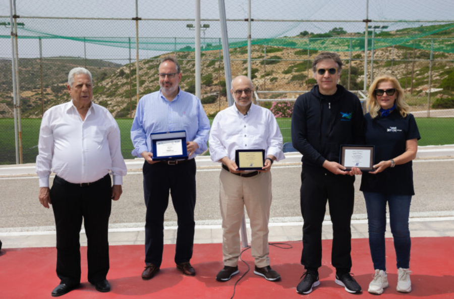 Εγκαίνια Πολυγηπέδου στο Αγαθονήσι