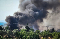 Φωτιά στον οικισμό Τσαΐρια στη Θεσσαλονίκη - Ήχησε το 112