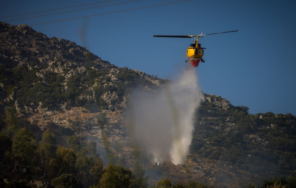 Φωτιά τώρα στο Ξηρόμερο Αιτωλοακαρνανίας – Επιχειρούν 7 εναέρια