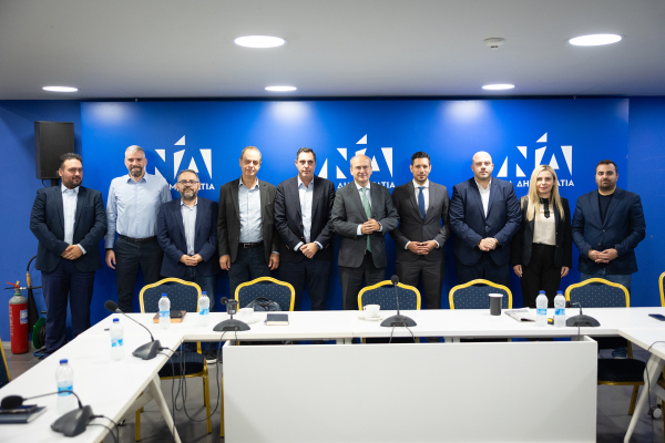 Σύσκεψη στην Πειραιώς για την κατάρτιση του κυβερνητικού προγράμματος της ΝΔ - Επικεφαλής ο Χατζηδάκης