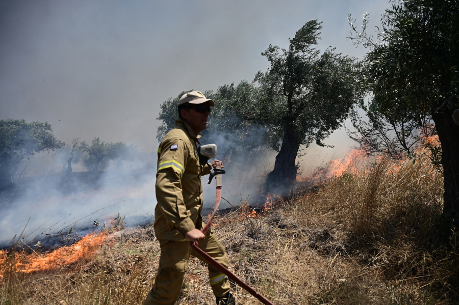 Φωτιές: Πολύ υψηλός κίνδυνος το Σάββατο 8 Αυγούστου σε Κρήτη και τέσσερα νησιά (χάρτης)