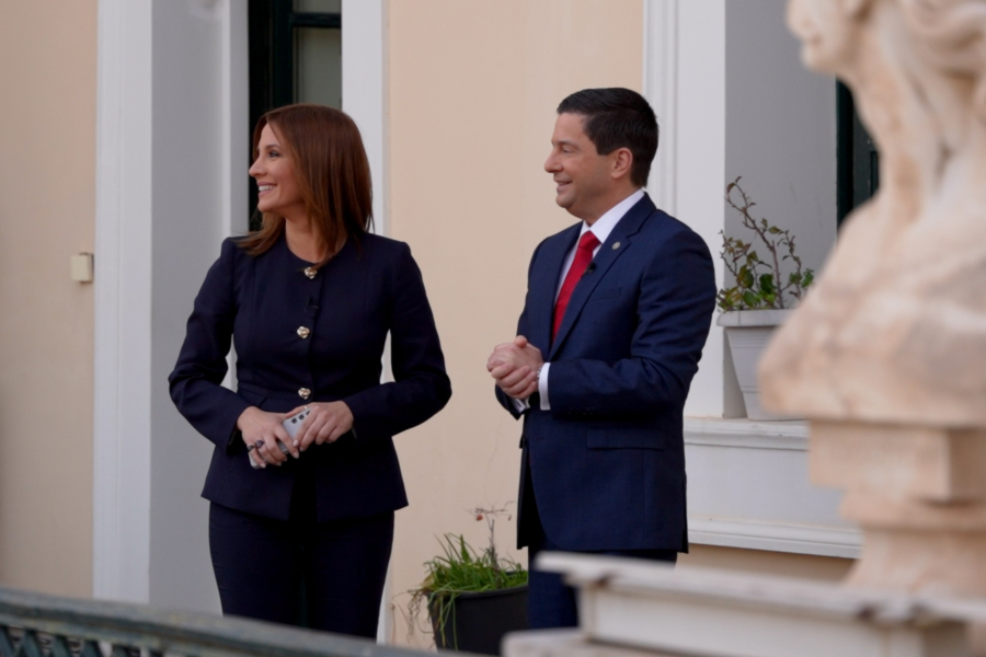 Μεγάλη Εικόνα: Καλεσμένος της Νίκης Λυμπεράκη ο πρύτανης του ΕΚΠΑ Γεράσιμος Σιάσος