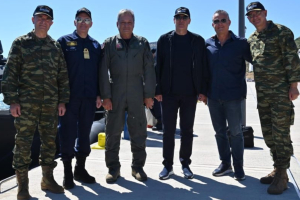 Στους Λειψούς ο Νίκος Δένδιας