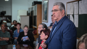 Κουτσούμπας από υπουργείο Αγροτικής Ανάπτυξης: «Η επαναφορά του 13ου και 14ου μισθού έπρεπε να έχει γίνει χτες»