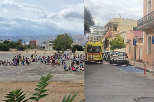 Χανιά: Εκκενώθηκαν 3 σχολεία για την εξουδετέρωση οβίδας του Β Παγκοσμίου Πολέμου (εικόνες)