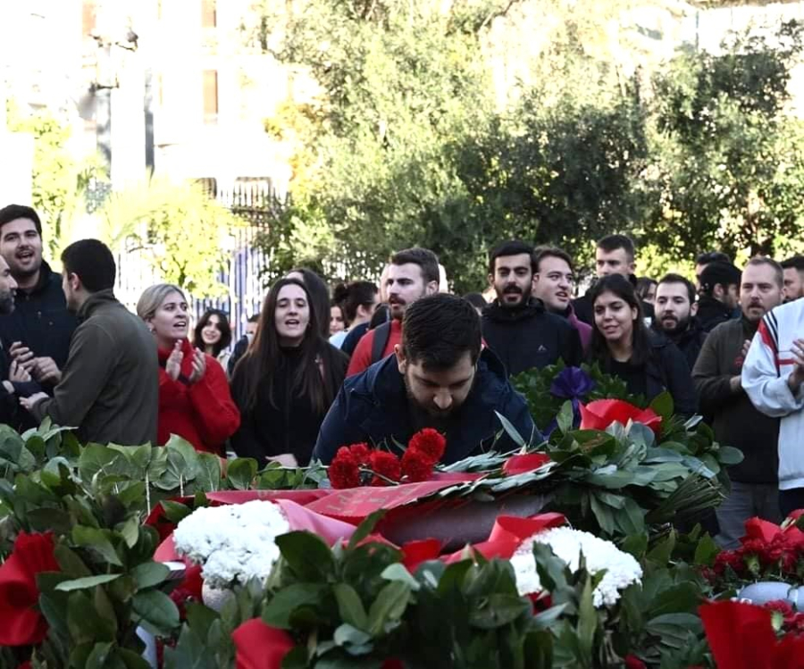 Χωρίς την παρουσία Κασσελάκη η Νεολαία του ΣΥΡΙΖΑ στο πολυτεχνείο