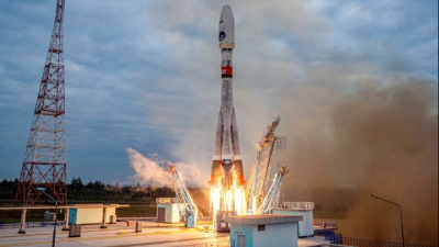Εκτοξεύτηκε ο πύραυλος Σογιούζ στον Διεθνή Διαστημικό Σταθμό