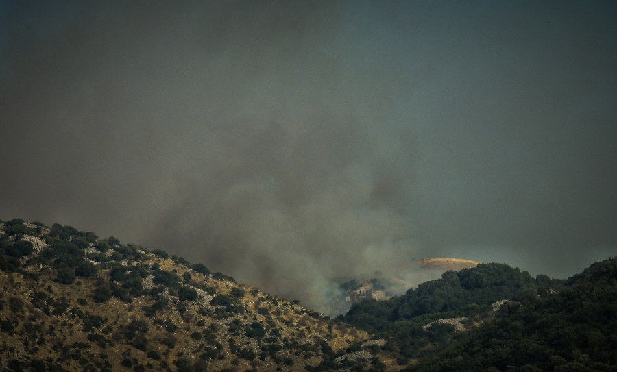 Φωτιά στον Αστακό Αιτωλοακαρνανίας