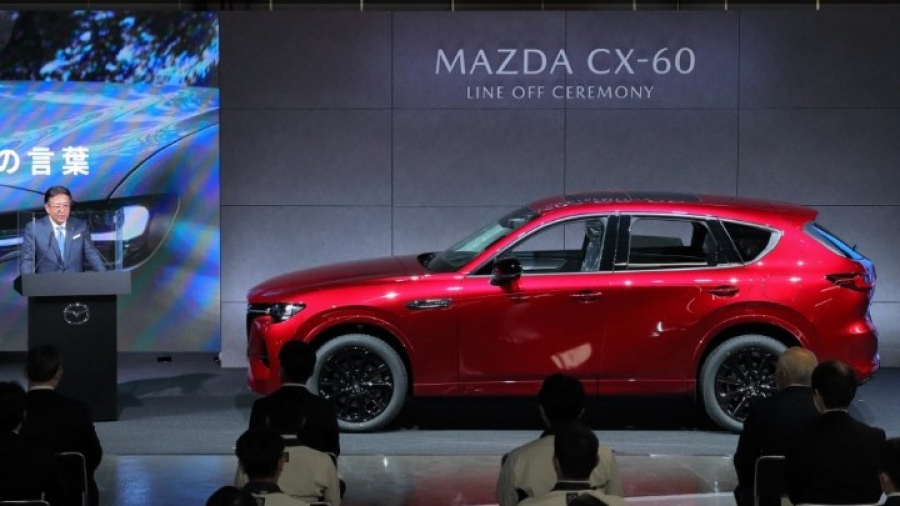 Η Mazda πραγματοποίησε την τελετή έναρξης της παραγωγής του ολοκαίνουργιου SUV Mazda CX-60