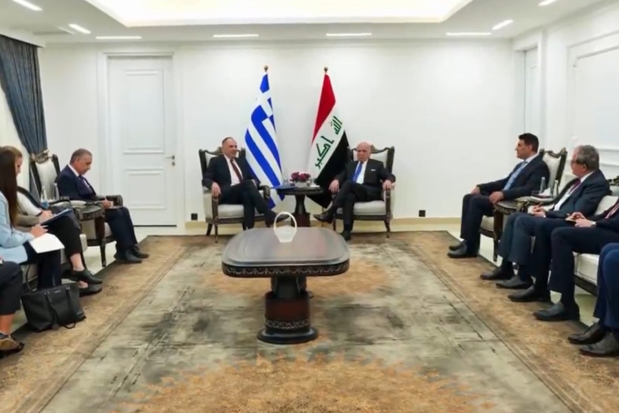 Η επίσκεψη Γεραπετρίτη στο Ιράκ (Βίντεο)