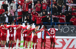 Κηφισιά - Ολυμπιακός 1-3: Έκαναν το καθήκον τους οι «ερυθρόλευκοι»