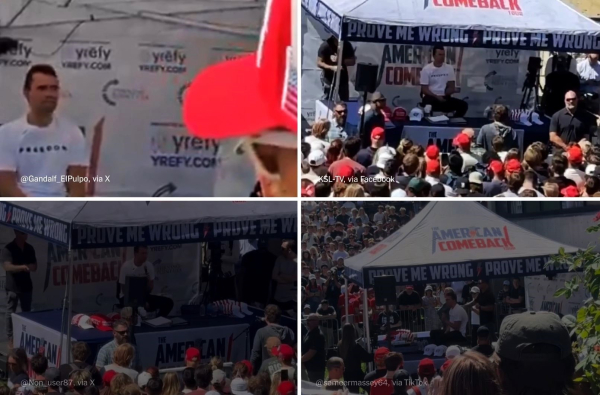 Τα τελευταία λόγια του Τσάρλι Κερκ: Τραγική ειρωνεία η στιγμή του πυροβολισμού