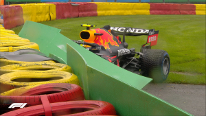 F1: Σοβαρό ατύχημα για τον Πέρεζ προτού αρχίσει το Grand Prix του Βελγίου