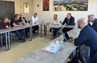 Επίσκεψη Φάμελλου στις εγκαταστάσεις της εταιρείας Ελληνικά Αμυντικά Συστήματα (ΕΑΣ - ΕΒΟ ΠΥΡΚΑΛ) στον Υμηττό