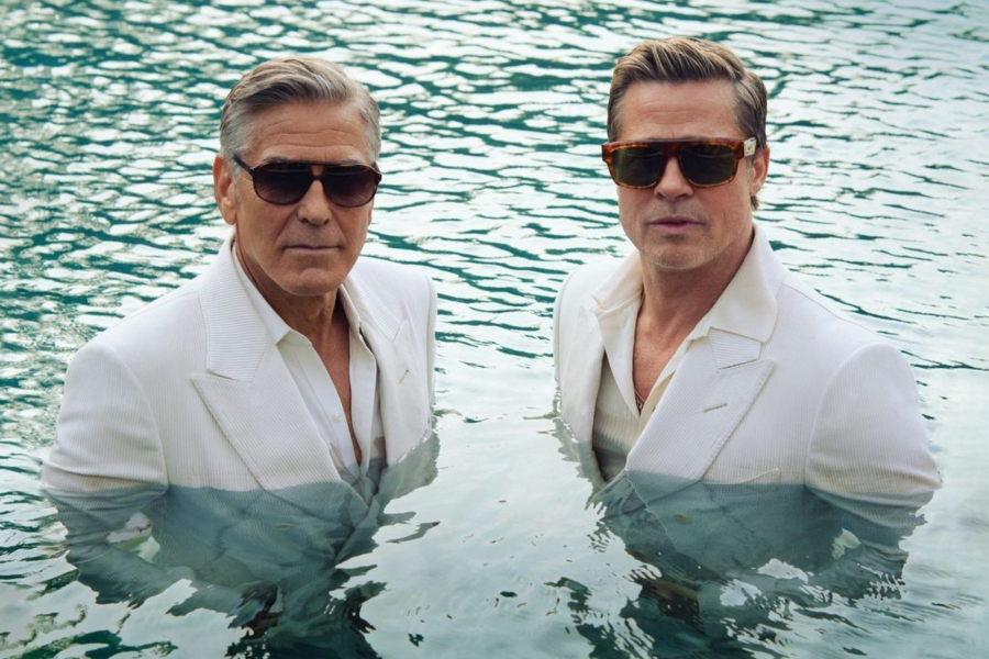 Τζορτζ Κλούνεϊ και Μπραντ Πιτ σε κοινή φωτογράφηση για το GQ (εικόνες & βίντεο)