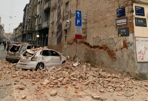 Κροατία: Δύο σεισμοί πάνω από 5 Ρίχτερ στο Ζάγκρεμπ - Mεγάλες καταστροφές στην πόλη (pics)