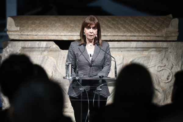 Την επανέκθεση του Αρχαιολογικού Μουσείου Ελευσίνας εγκαινίασε η Κατερίνα Σακελλαροπούλου