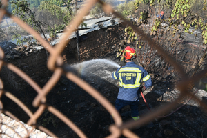 Γύθειο: Από εισπνοή καπνού φέρεται να προήλθε ο θάνατος του 27χρονου πυροσβέστη