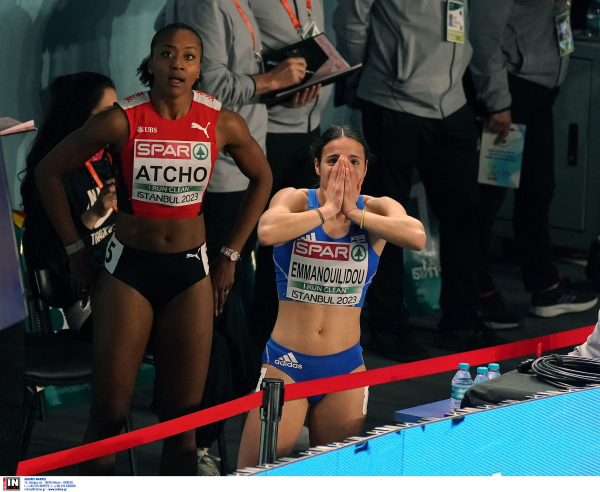 Ράγισε καρδιές η Εμμανουηλίδου στο πρωτάθλημα στίβου: Η κίνηση προς τον ουρανό για τα θύματα στα Τέμπη