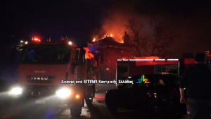 Αράχωβα: Σπίτι τυλίχτηκε στις φλόγες - Τι αναφέρει ο δήμαρχος (Βίντεο)
