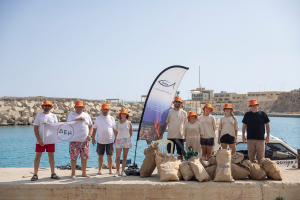 ΔΕΗ και iSea ένωσαν δυνάμεις για τον καθαρισμό απομακρυσμένων ακτών σε περιοχές Natura 2000